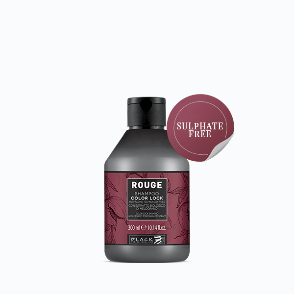 0022777 black professional line rouge color lock shampoo 300 ml